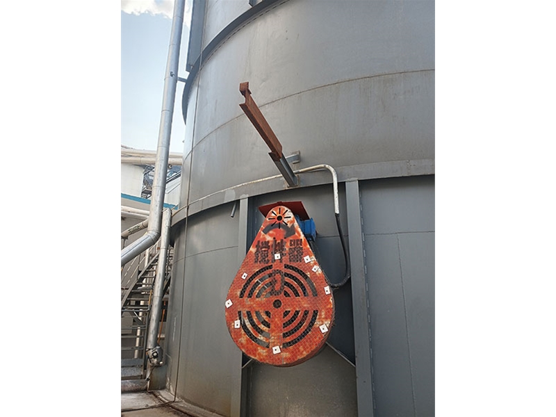 塔側攪拌裝置現場