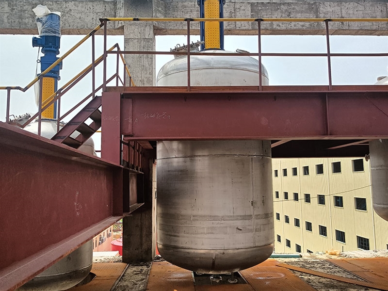 攪拌裝置現(xiàn)場